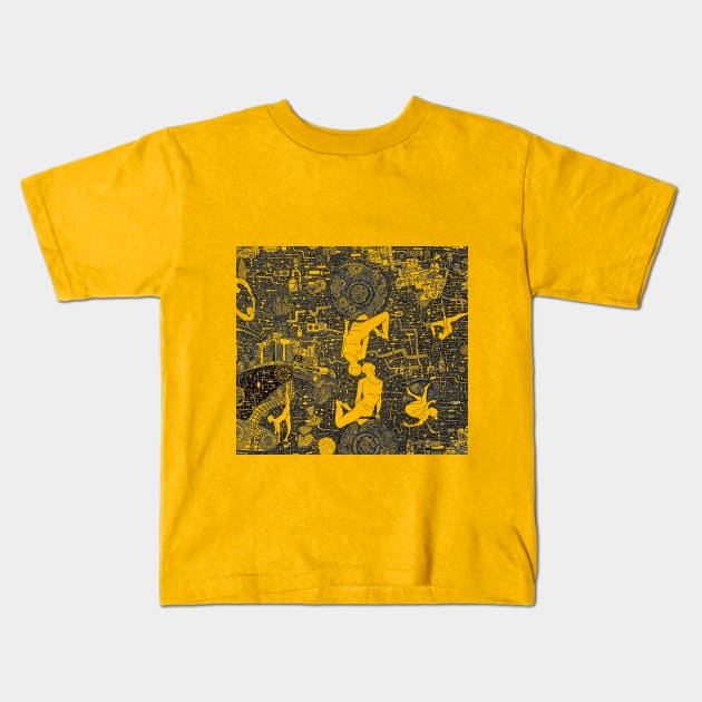 Aerial Kids T-Shirt by Al1cee